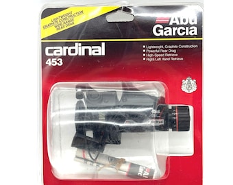 Vintage Abu Garcia Cardinal 453 GL Spinning Reel Rear Drag NOS Sealed Japan NIB