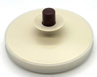 Vintage Tupperware Pitcher Push Button Replacement Lid 4.5" 876-1 875-18