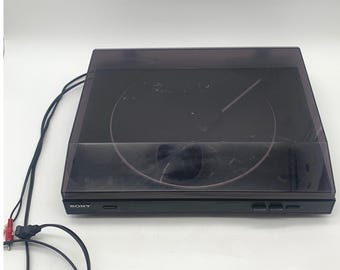 Sony PS-LX250H Stereo Fully Automatic Turntable Record Player Music Tested Works