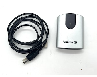 SanDisk ImageMate ms/ms Pro SDDR-97 External Memory Card Reader Silver USB 2.0