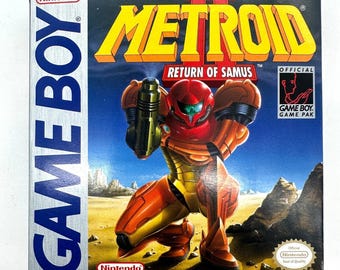 Nintendo Game Boy Metroid II Return of Samus CIB Complete Box Manual Authentic