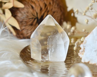 QUARTZ Tip EXTRA Quality - Lithotherapy - Generator - Healing - Natural Stone - Crystals - Minerals - Semi-Precious Stone