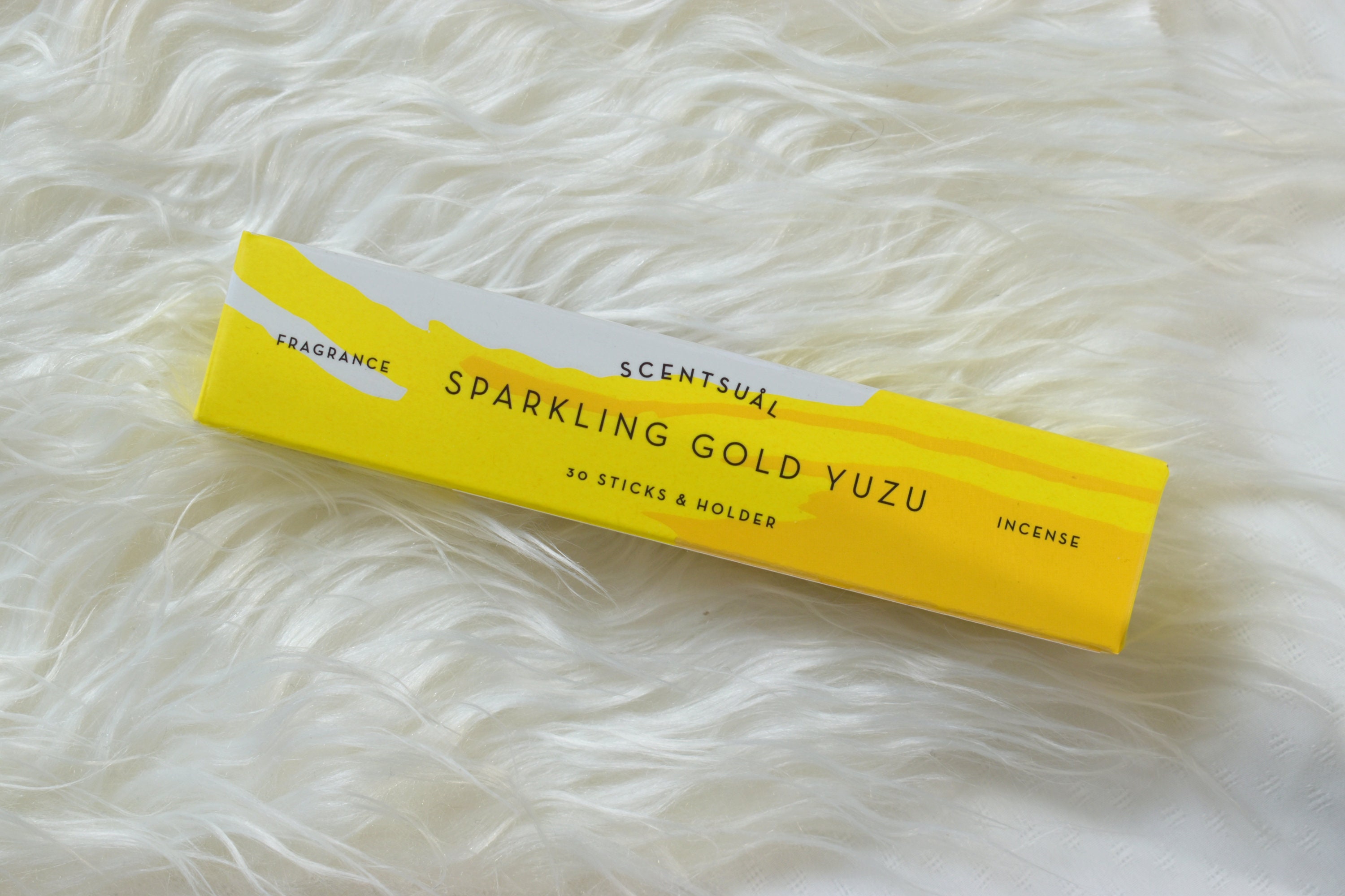 Encens Naturel Yuzu Or - Méditation Yoga Bâton d'encens Sérénité Autel Sacré Encens Sorcière Fumigat