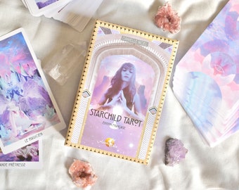 Starchild Tarot - French Edition - Tarot - Oracle - Divination card - Divination - Cartomancy - Clairvoyance - tarot in French - guidance