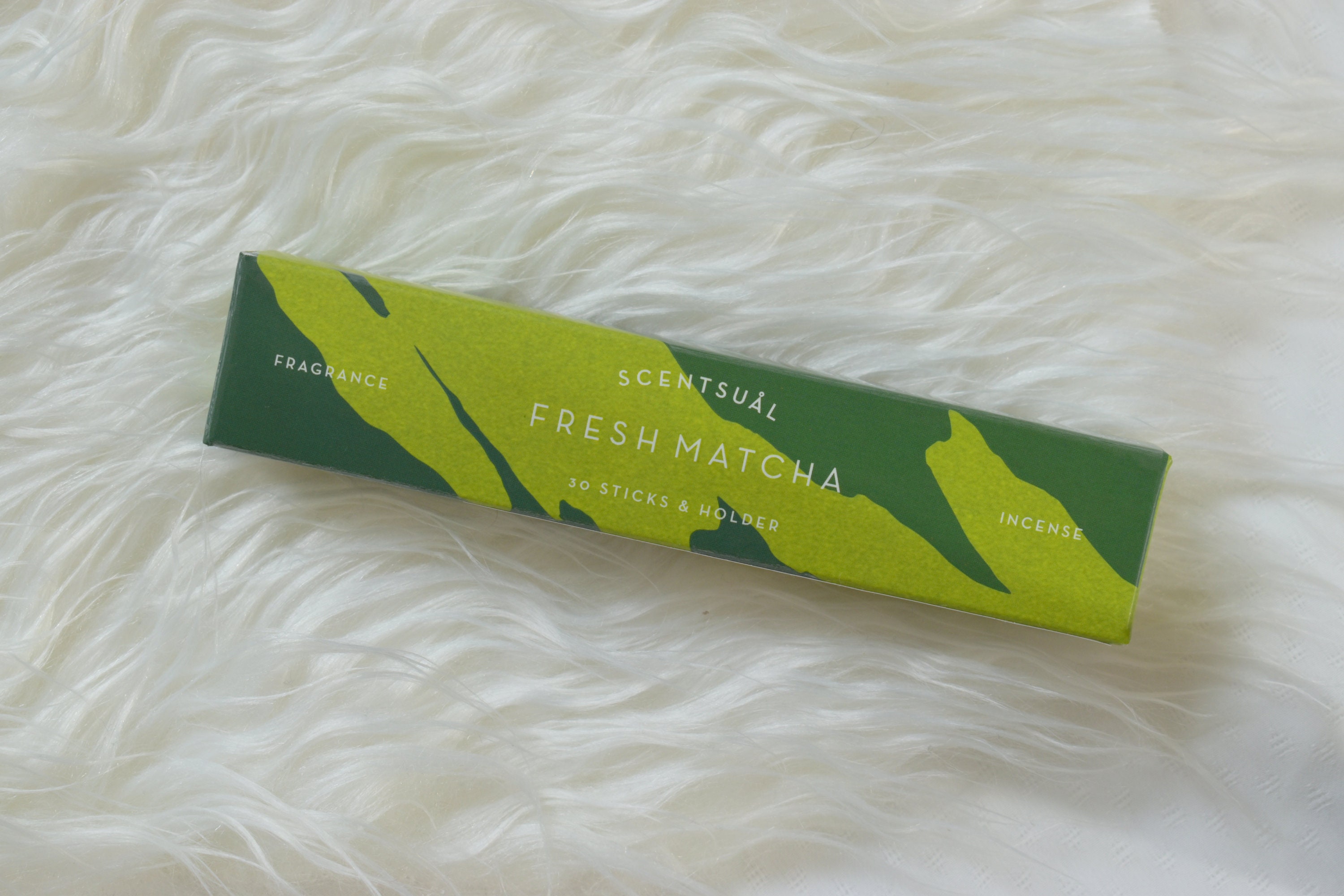 Encens Naturel Matcha Frais - Yoga Méditation Encens Japonnais Bâton d'encens Fumigation Sérénité Re