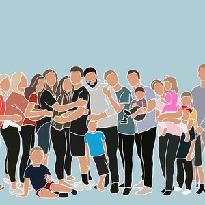 Customized Faceless Portraits