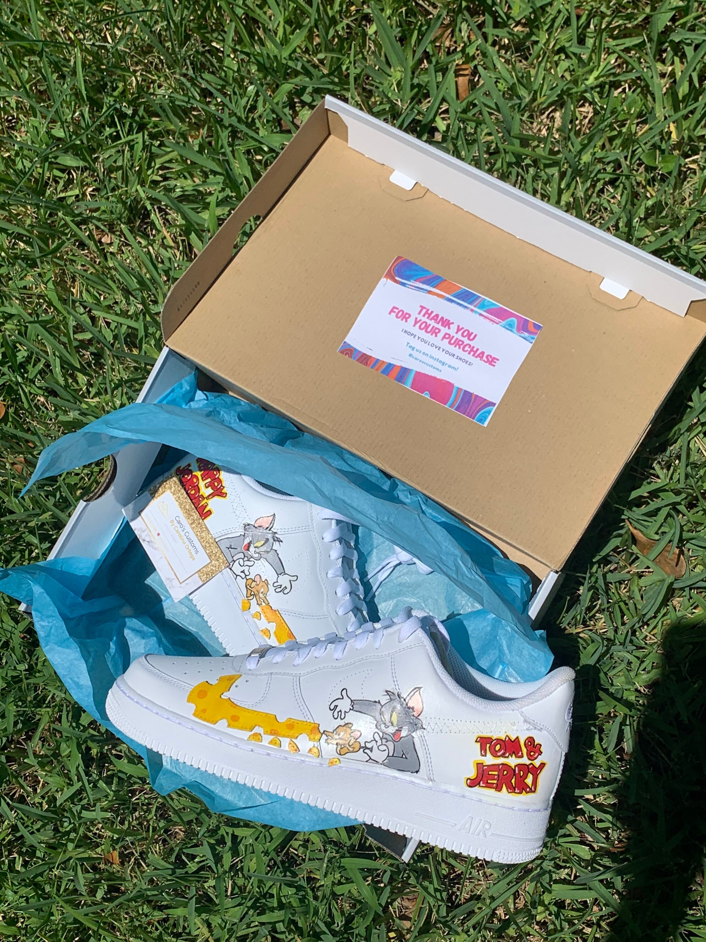 custom tom and jerry shoes