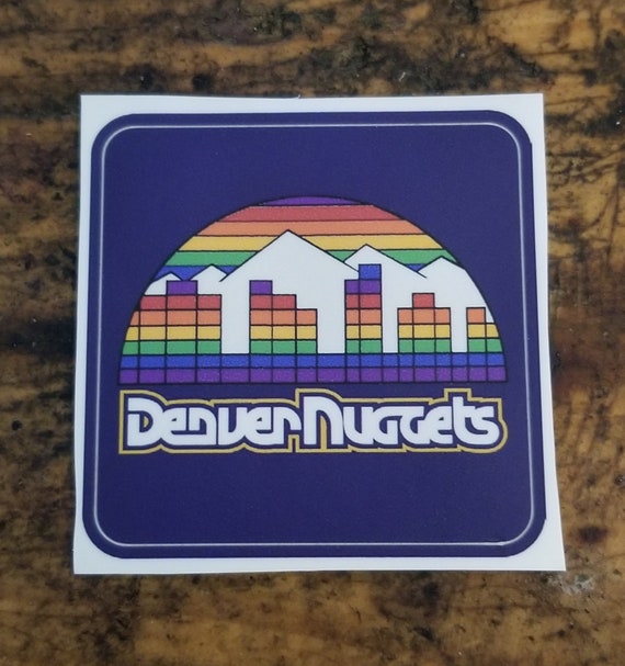 Denver nuggets throwback logo 2025