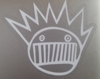 2 - Ween, White Boognish on Clear Sticker