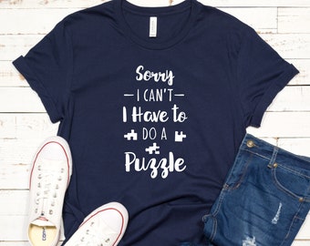 Puzzle Shirt, Cute Puzzle Gift, Best Puzzle Tshirt, Long Sleeve, Hoodie, Sweatshirt, Puzzle Lover Gift Idea, Funny Puzzle Shirt
