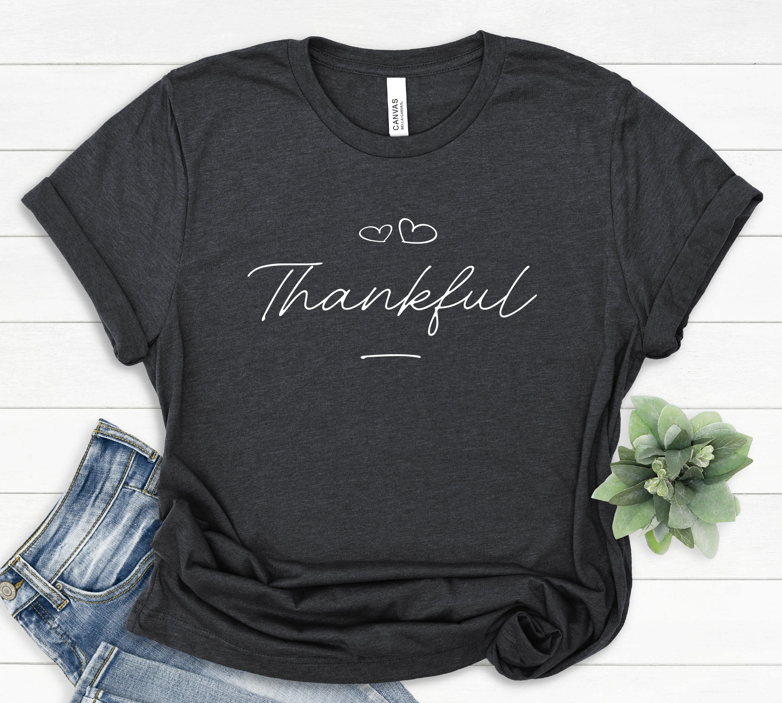 men's thankful shirt
