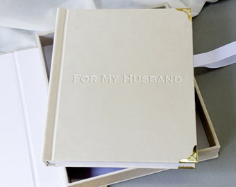 Boudoir Photo Album for My Husband, Bride to Groom Gift, Boyfriend