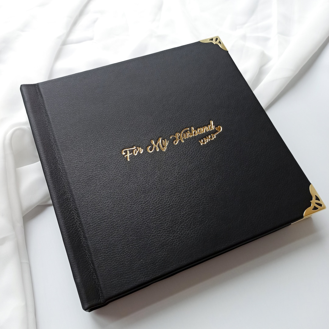 Boudoir Photo Album for My Husband, Bride to Groom Gift, Boyfriend Gift