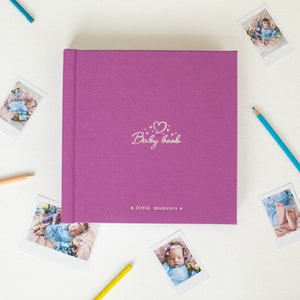 Photo Album for All Instax Film Sizes Mini Wide Square, Baby Photo Album, Baby Memory Book