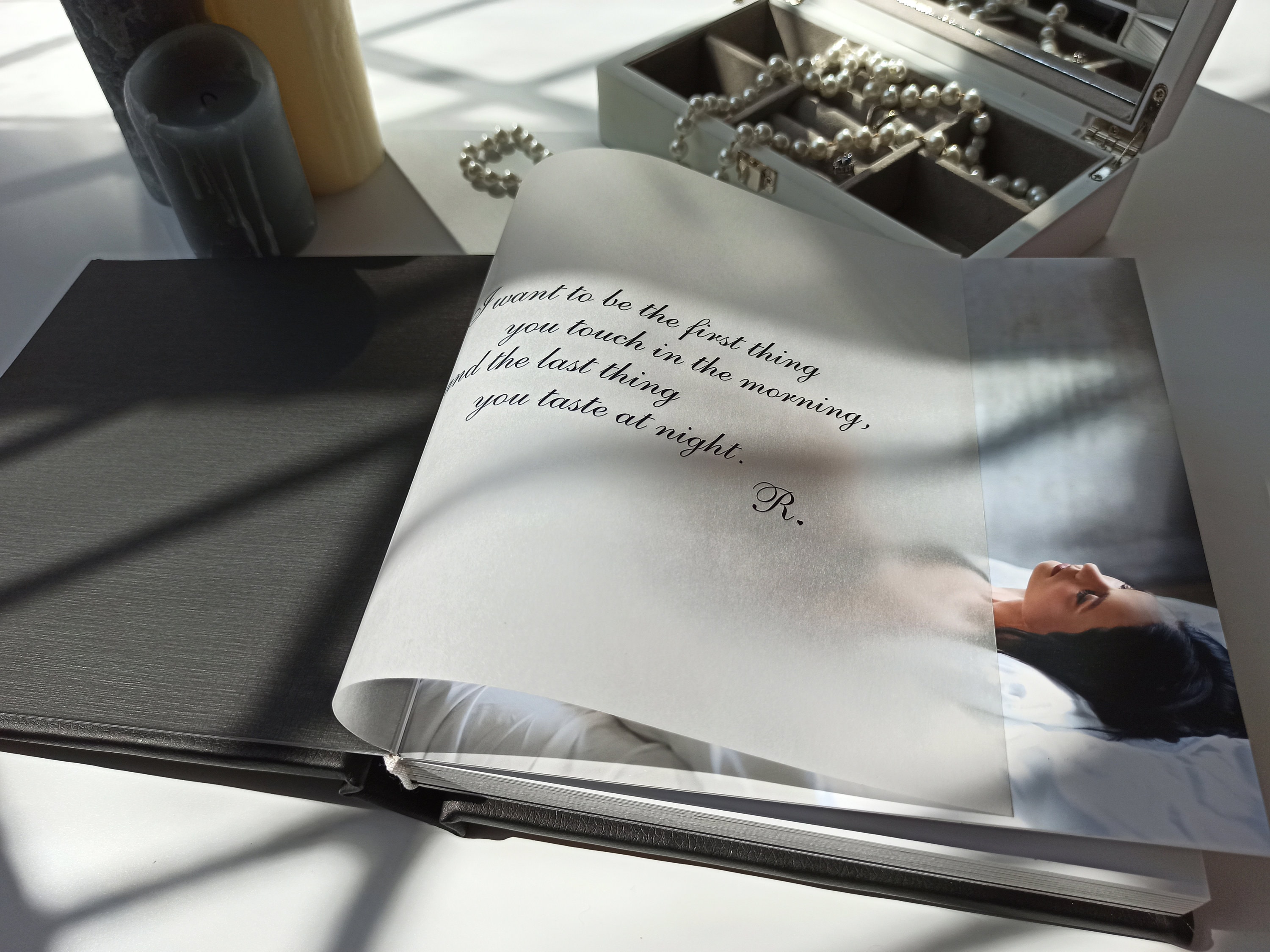 Boudoir Photo Album for My Husband Bride to Groom Gift Etsy