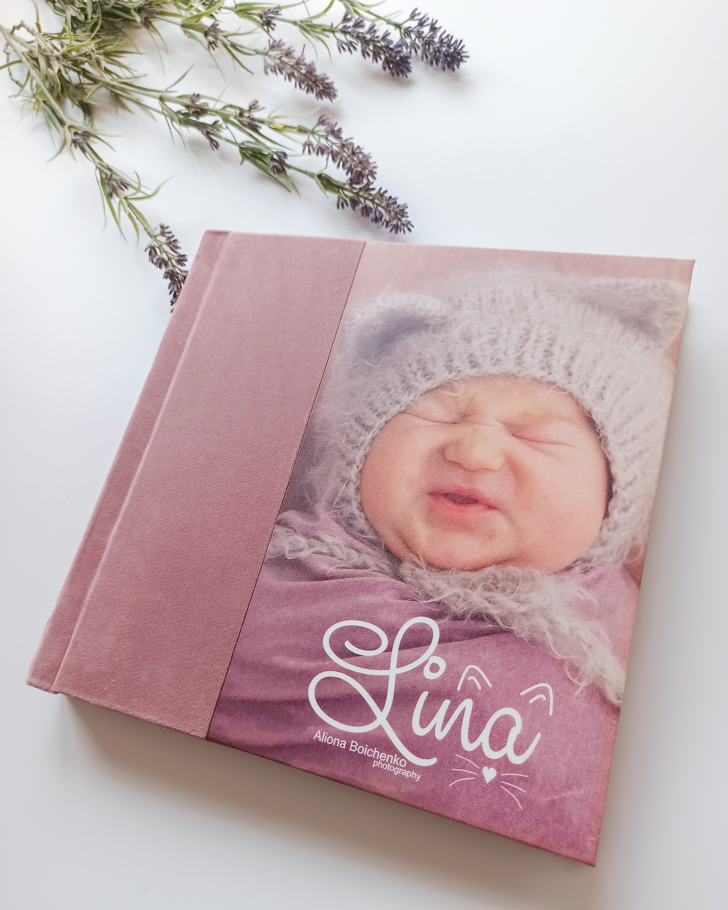 Luxury baby memory book Personalized baby book First year Etsy