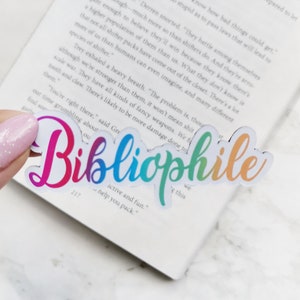 Bibliophile Magnet - Bookish - Reader - Refrigerator  Magnet