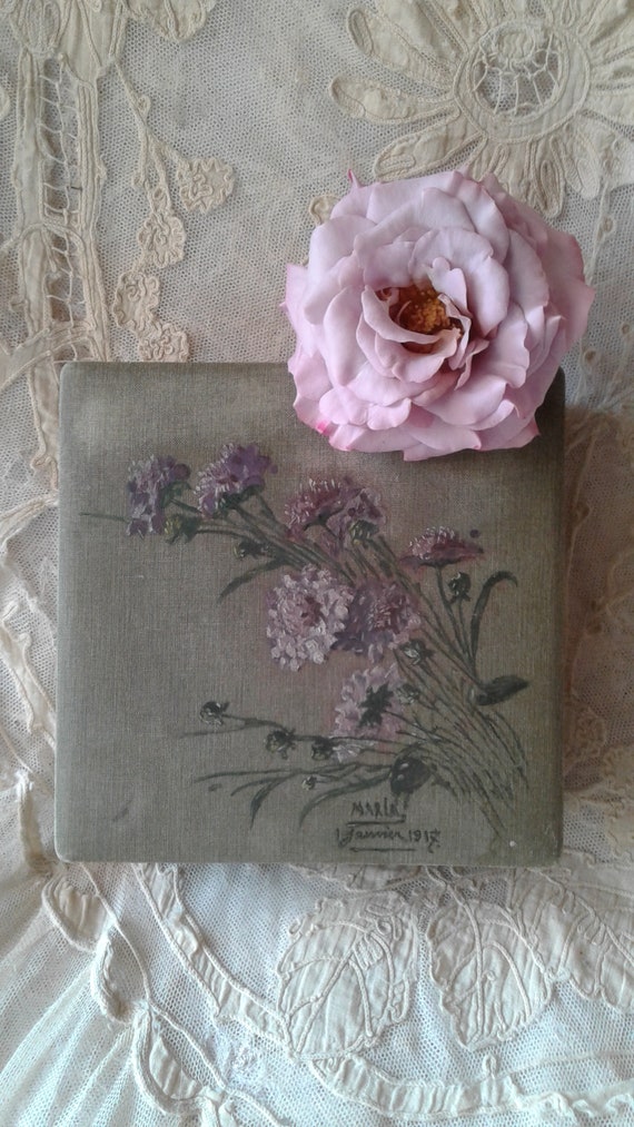 old fabric box