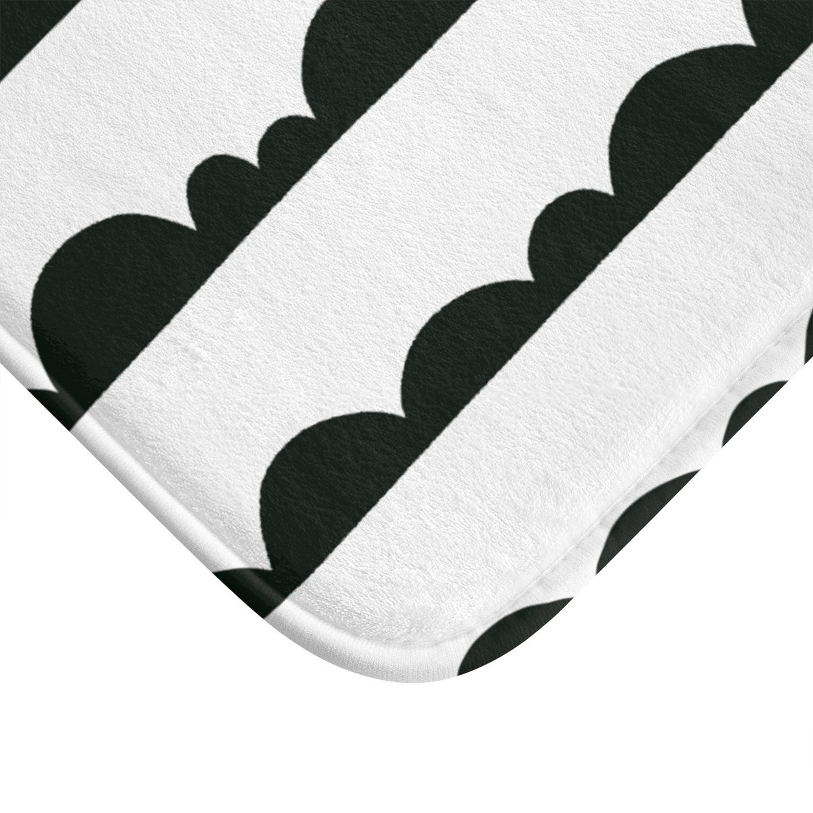 Shower curtain Black & White Kids Shower curtain Etsy