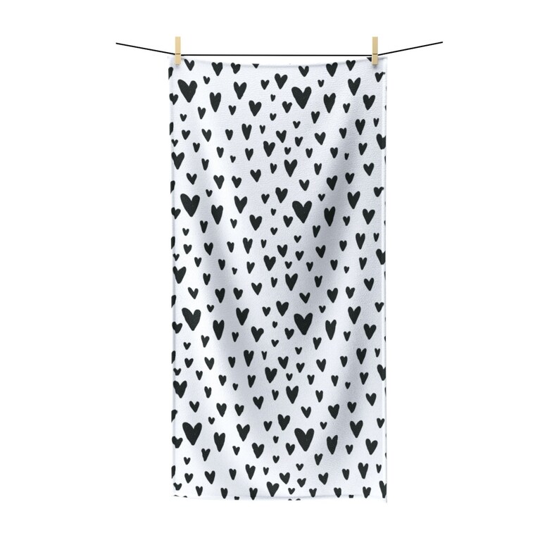 Shower curtain Black & White Kids Shower curtain Etsy