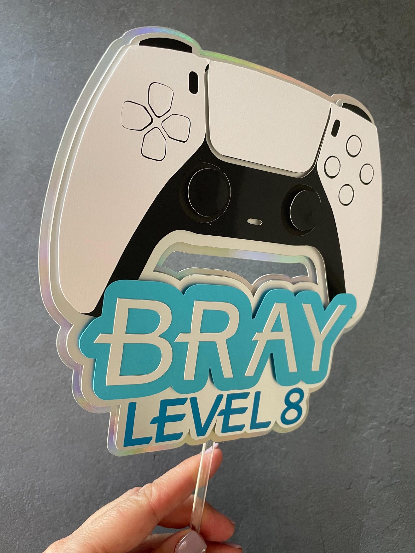 Customizable Game Controller Cake Topper: Video Game Party Decor - Etsy