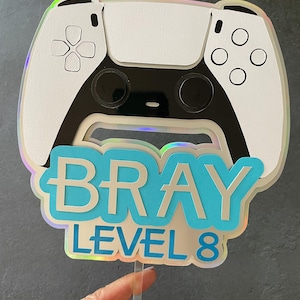 Game controller cake topper, Game console cake topper, Game Party Decor, video game console birthday cake topper