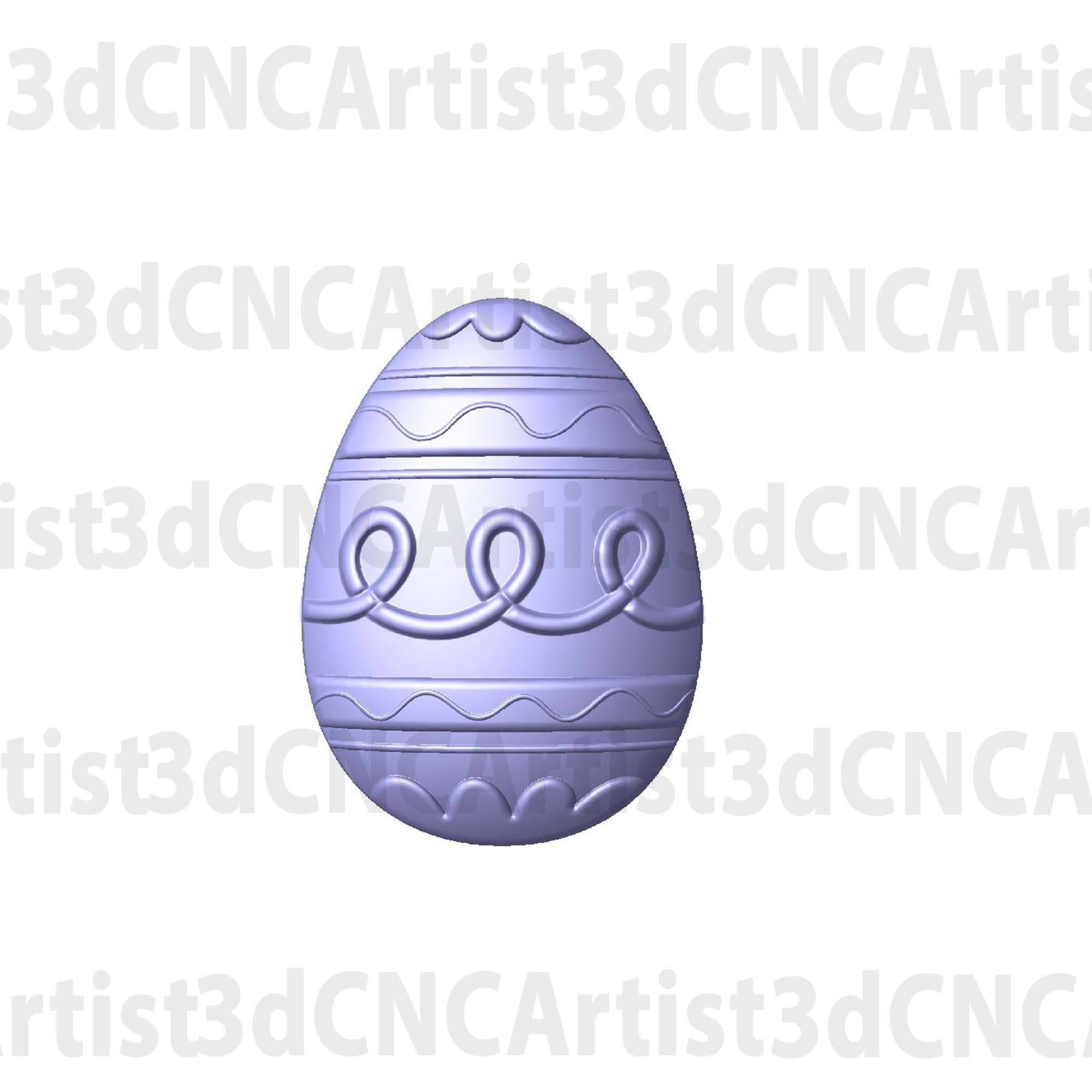 3d Easter Egg Mold