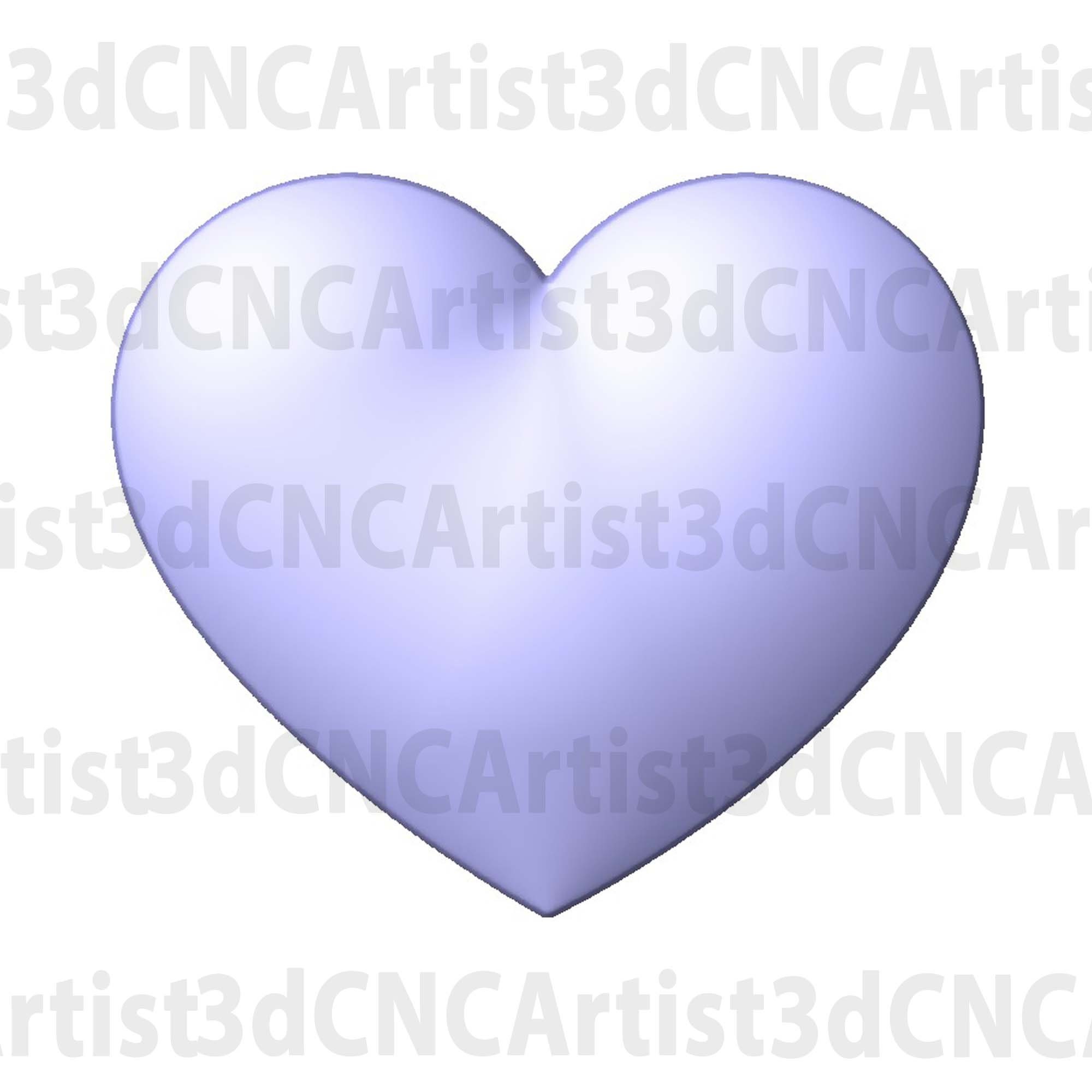STL file Tiny heart confetti / Small heart decor 💜・3D printing