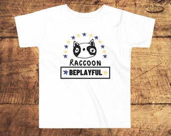 Be Playful Raccoon Kid's t-shirt