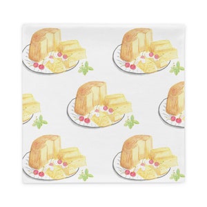 Cheesecake Pillow Case ~ Square Pillow Care ~ Sofa Pillow Case