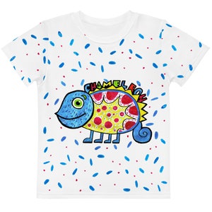 Chameleon kids t-shirt - beautiful design available