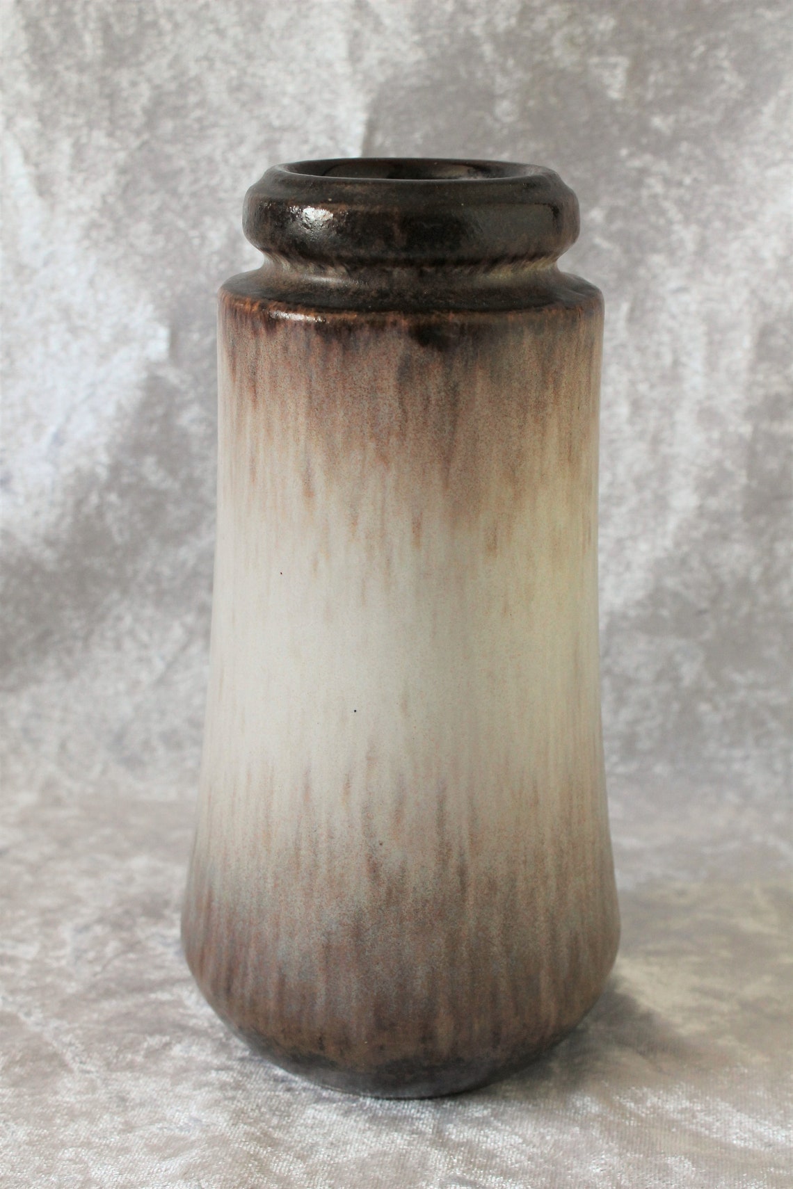 Vintage Scheurich West German Pottery Vase 20918 Retro 1960s Etsy