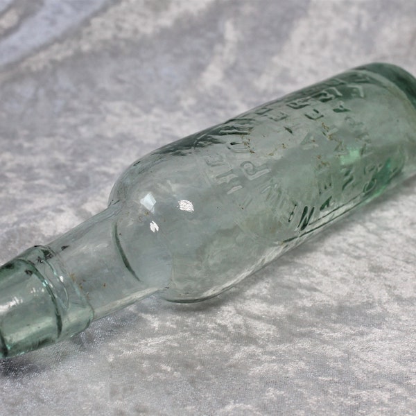 Antique Vintage Newport Aerated Water Company Early 20th Century Mineral Water Bottle Collectible Display Gift