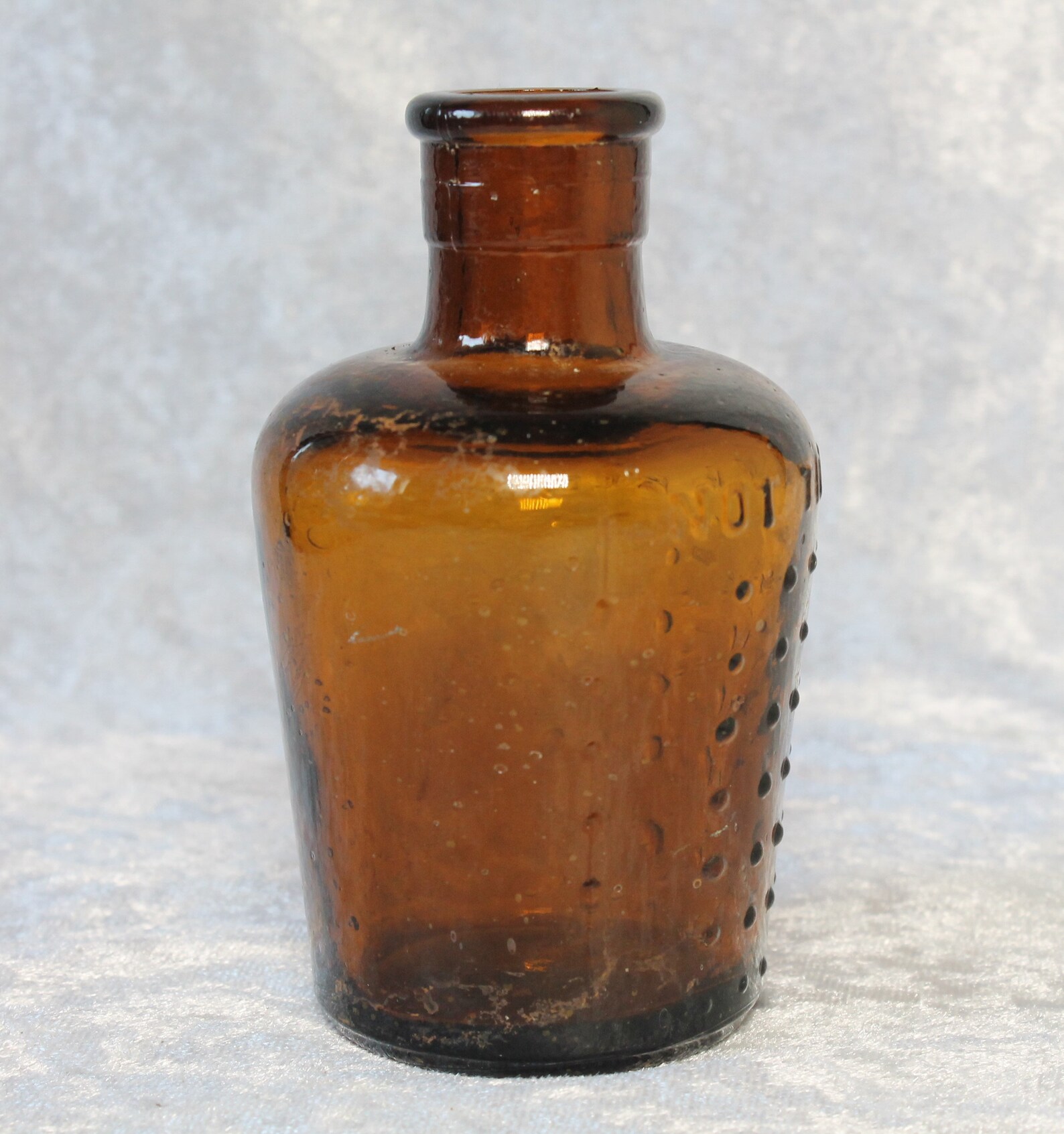 Antique Early 20th Century Lysol Bottle Amber Glass Poison Etsy