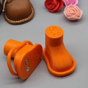 Shoe molds set for dolls, 3D printed Shoe mold set, Shoe dolls craft set, Dolls accessories, Doll clothes