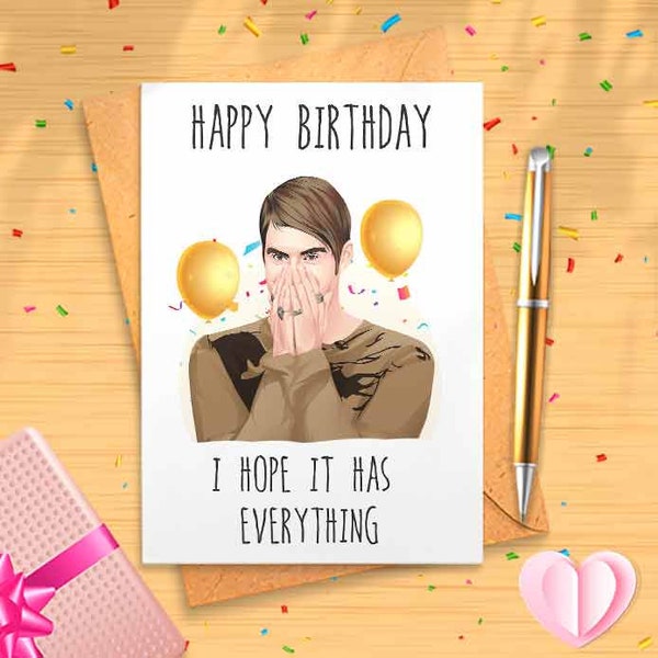 Stefon Birthday Card -  Happy Birthday, Greeting Card, Funny Birthday, Birthday Card [00053]