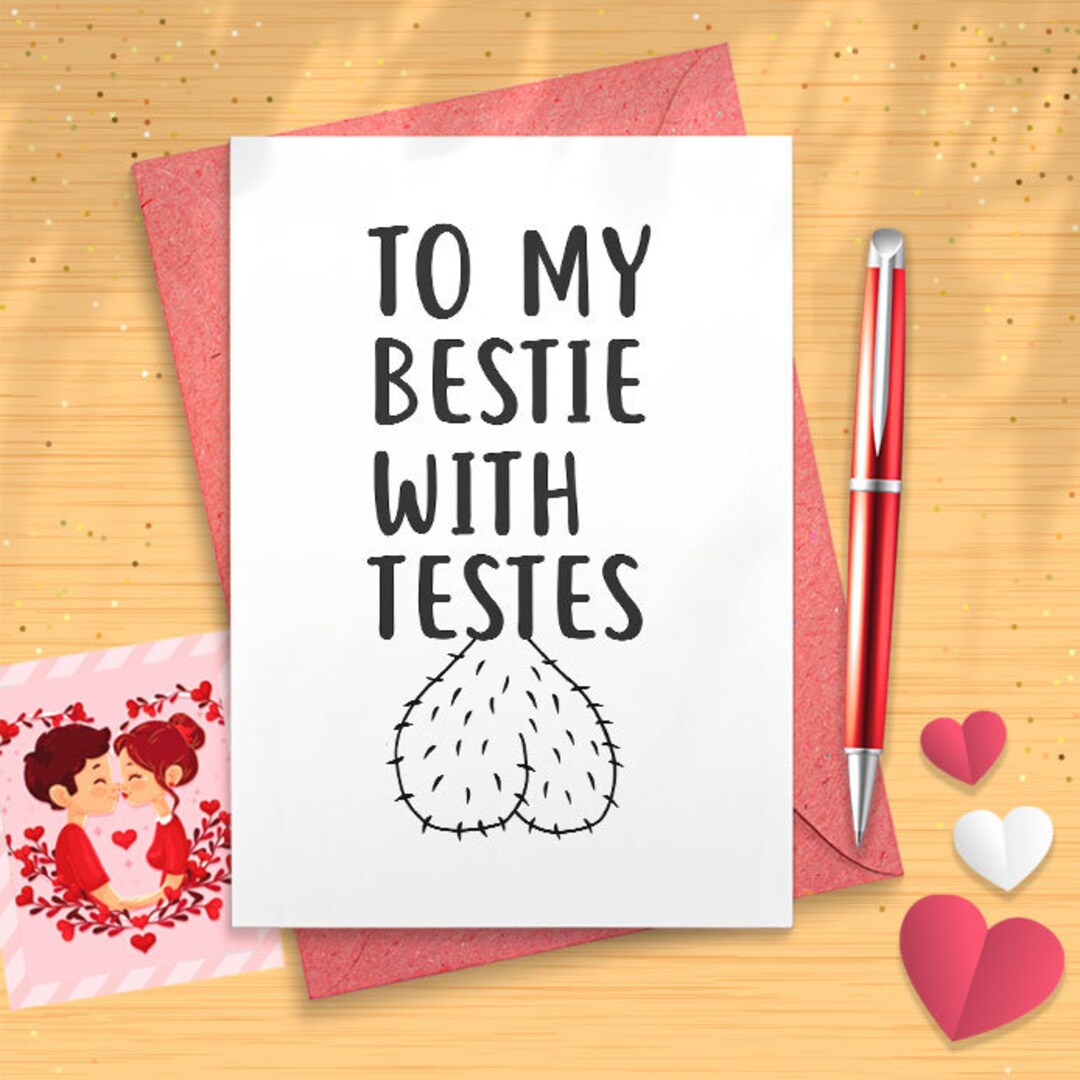 Funny Naughty Card, Inappropriate Valentines Day Cards for Him, Cards