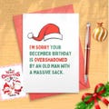 December birthday card, funny december birthday card, best friend birthday, birthday card for him, birthday card for her,  [CR]