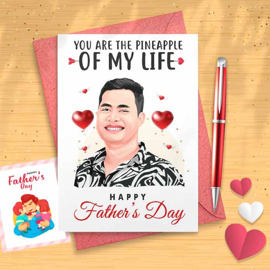 Funny Asuelu Father's Day Card Card for Dad Card for Etsy