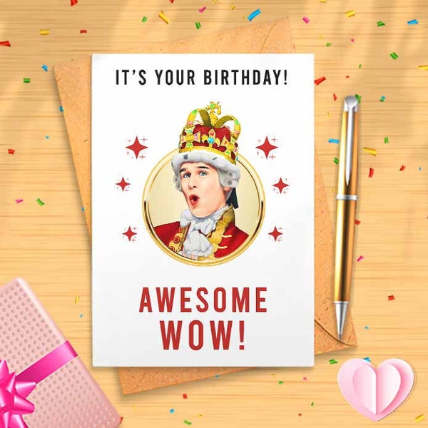 Hamilton Birthday Card - Etsy