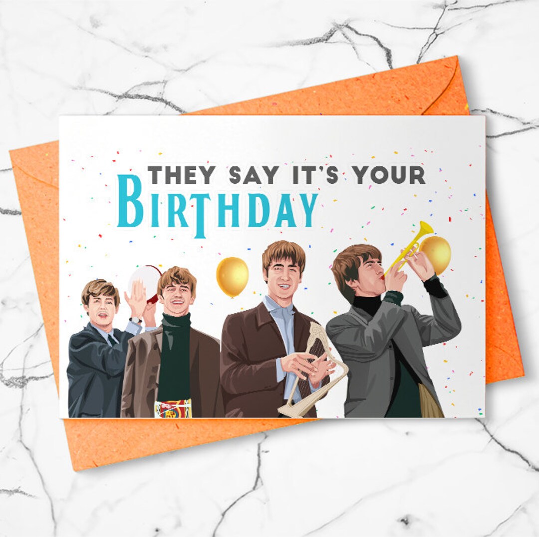 They say it s your birthday card 00196 etsy