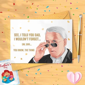 Biden Funny Father's Day Card [00003]