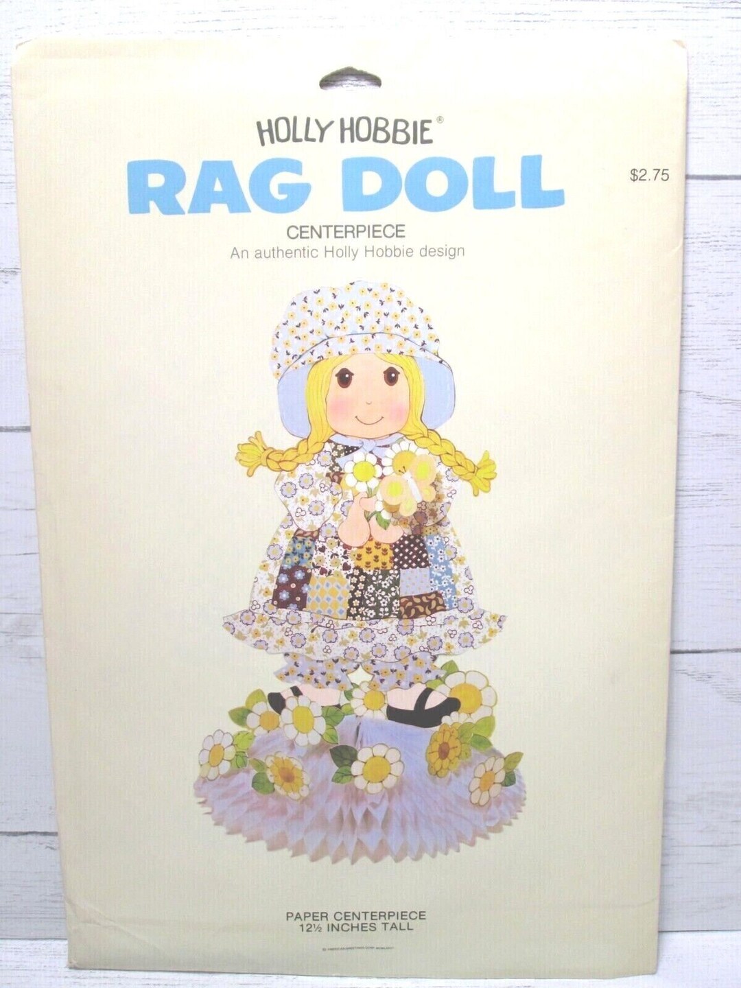 Vintage Holly Hobbie Centerpiece Table Decoration Etsy