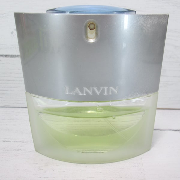 Vintage 80s Lanvin Oxygene Eau de Parfume Spray 1.7 fl oz Perfume France