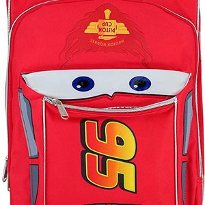 lightning mcqueen toddler backpack