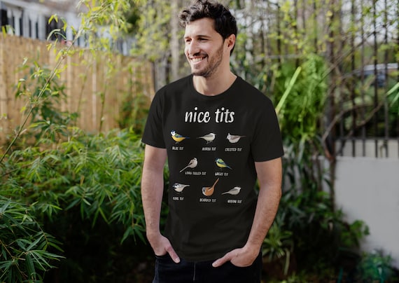 nice tits bird t shirt