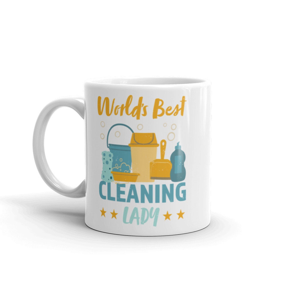 Best Cleaning Lady Housekeeping Gift Coffee Mug Etsy