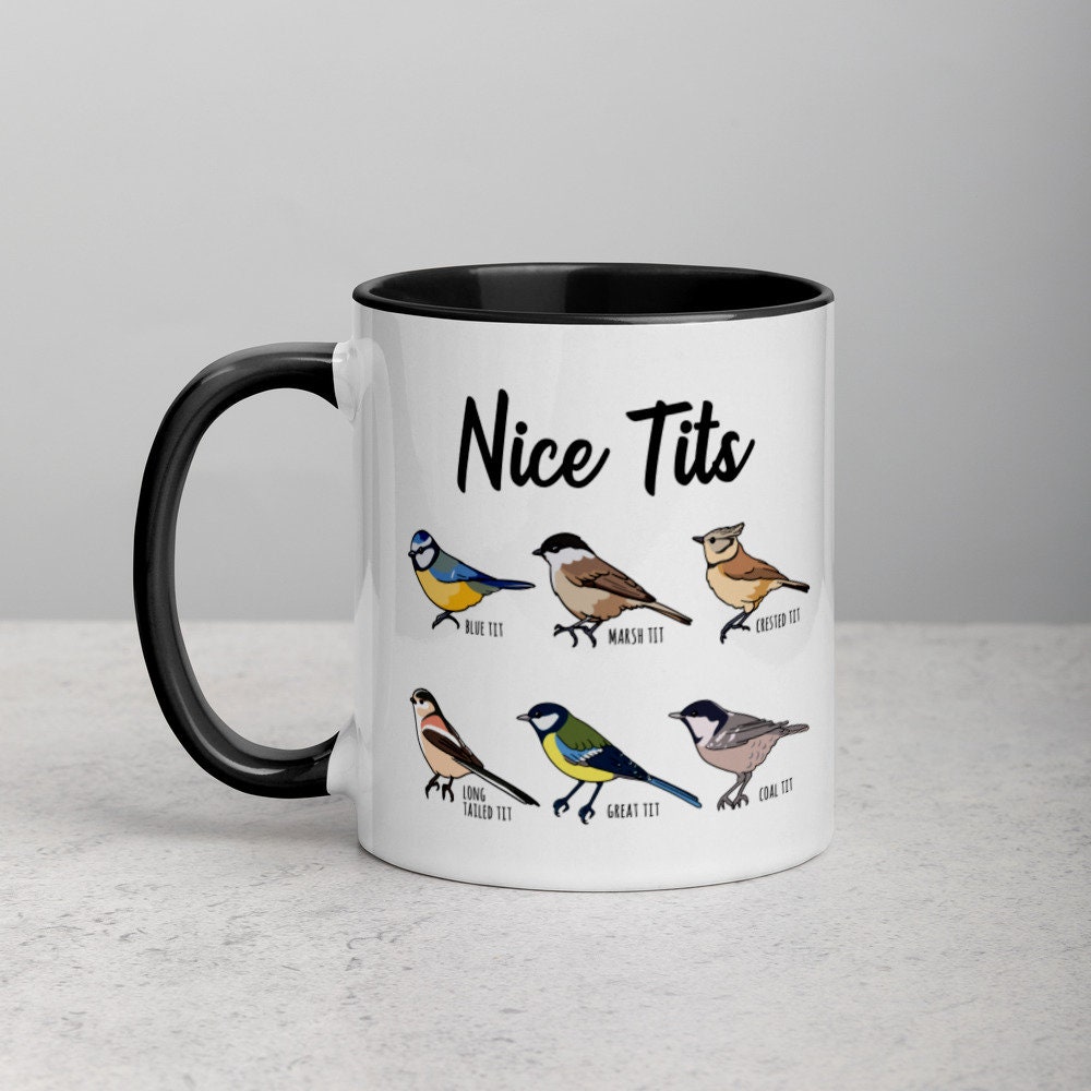 Funny "F*ck Off, I'm Bird Watching" Ceramic Coffee Mug - 15 Oz Novelty Gift