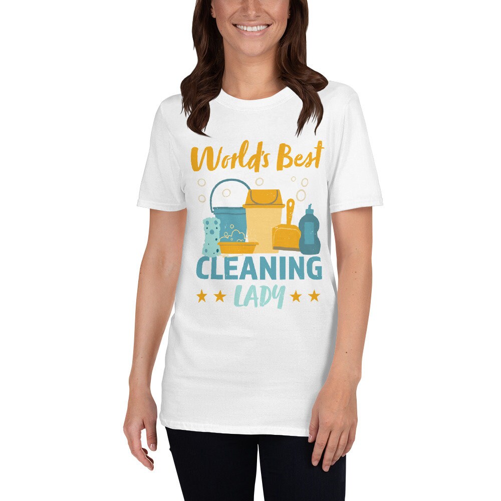 Best Cleaning Lady Housekeeping Gift TShirt Etsy