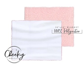 blank polyester baby blanket